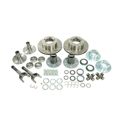 Yukon Gear & Axle Yukon Gear Spin Free Locking Hub Conv Kit For Dana 30 & Dana 44 TJ / XJ / YJ / 27 Spline / 5 X 4.5in YA WU-07 YA WU-07 Photo - Primary
