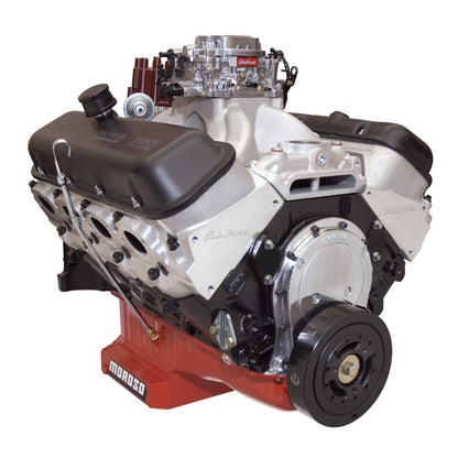 Edelbrock Crate Engine Edelbrock/Pat Musi 555 RPM XT BBC 675 HP Stock Exhaust Port Location 49550 49550 Photo - out of package