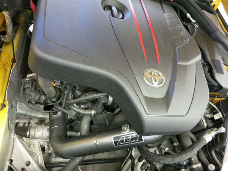 AEM Induction AEM 20-21 Toyota Supra L4-2.0L F/I Turbo Intercooler Charge Pipe Kit 26-3011C 26-3011C Photo - Mounted