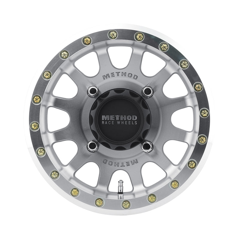 Method Race Wheels MR401 UTV Beadlock Wheel Raw Machined 14x7 +38 4x136 MR40147047352B Photo - Close Up