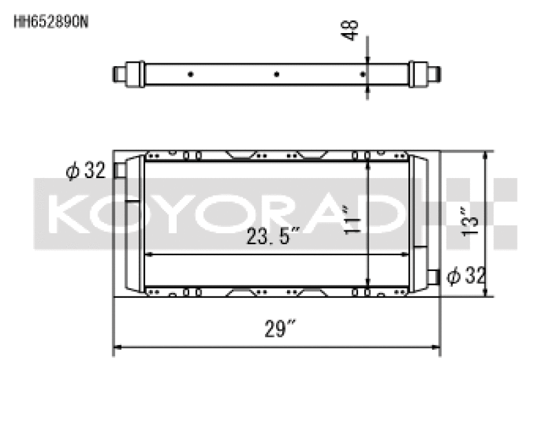 Koyo KOY Racing Radiators Cooling Radiators main image