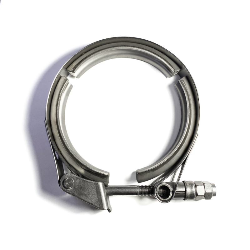 Ticon Industries 4in Stainless Steel V-Band Clamp - Quick Release 119-10200-2000 119-10200-2000 User 1