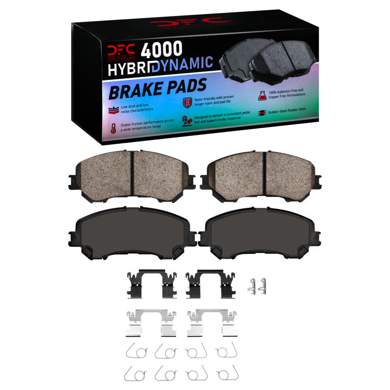DFC DFC 4000 HybriDynamic Brake Pads Brakes, Rotors & Pads Brake Pads - OE main image