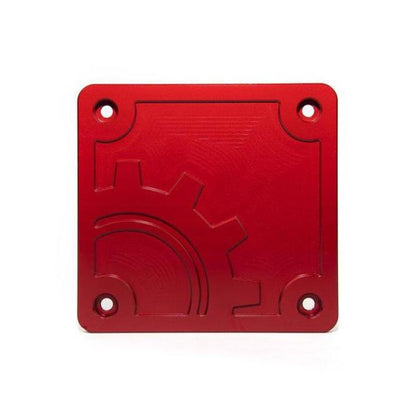 BuiltRight Industries 2020 Jeep Gladiator Bed Plug Plate Cover (Alum) - Red 110016 110016 User 1
