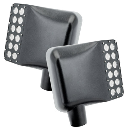 ORACLE Lighting Oracle Jeep Wrangler JK Off-Road Side Mirrors - 6000K 5751-001 5751-001 Photo - lifestyle view