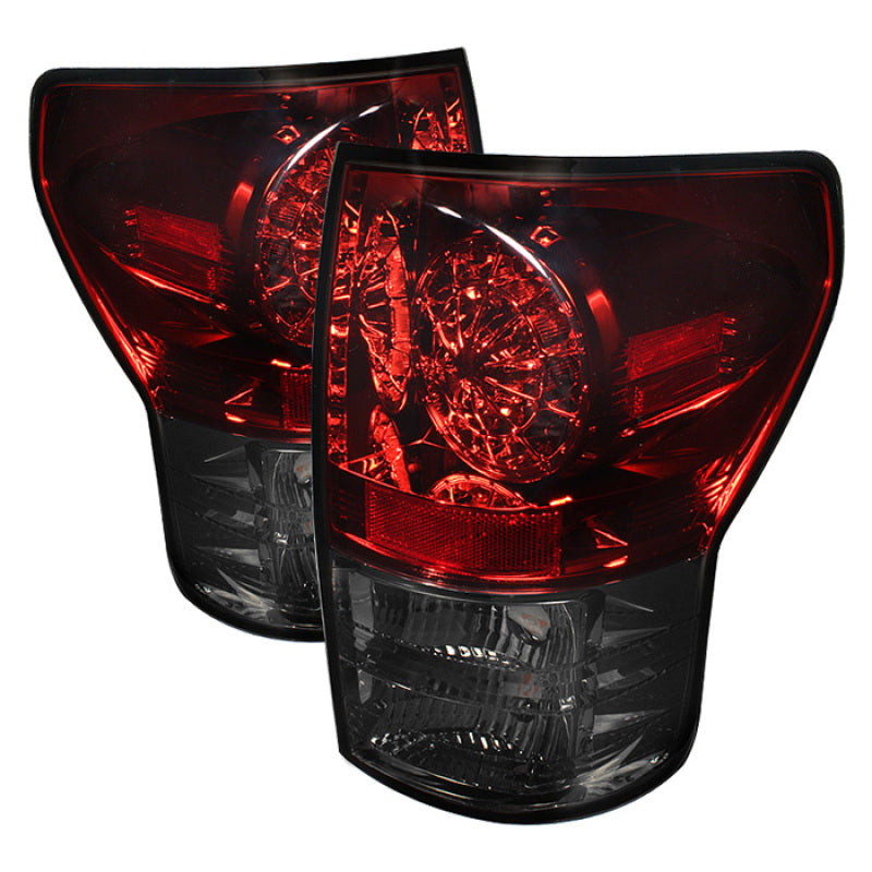 Spyder Toyota Tundra 07-13 LED Tail lights Red Smoke ALT-YD-TTU07-LED-RS 5029614 5029614 Photo - Primary