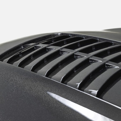 Anderson Composites 15-20 Ford Mustang Shelby GT350/GT350R Type GT5 Double Sided Carbon Fiber Hood AC-HD15FDMU350-GT5-DS AC-HD15FDMU350-GT5-DS User 1