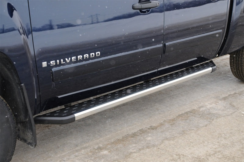 Dee Zee Deezee 99-23 Chevrolet/GMC/Dodge/Ford Full Size Running Board CrewCab Truck Board (Chrome Trim) DZ16322 DZ16322 Photo - Mounted