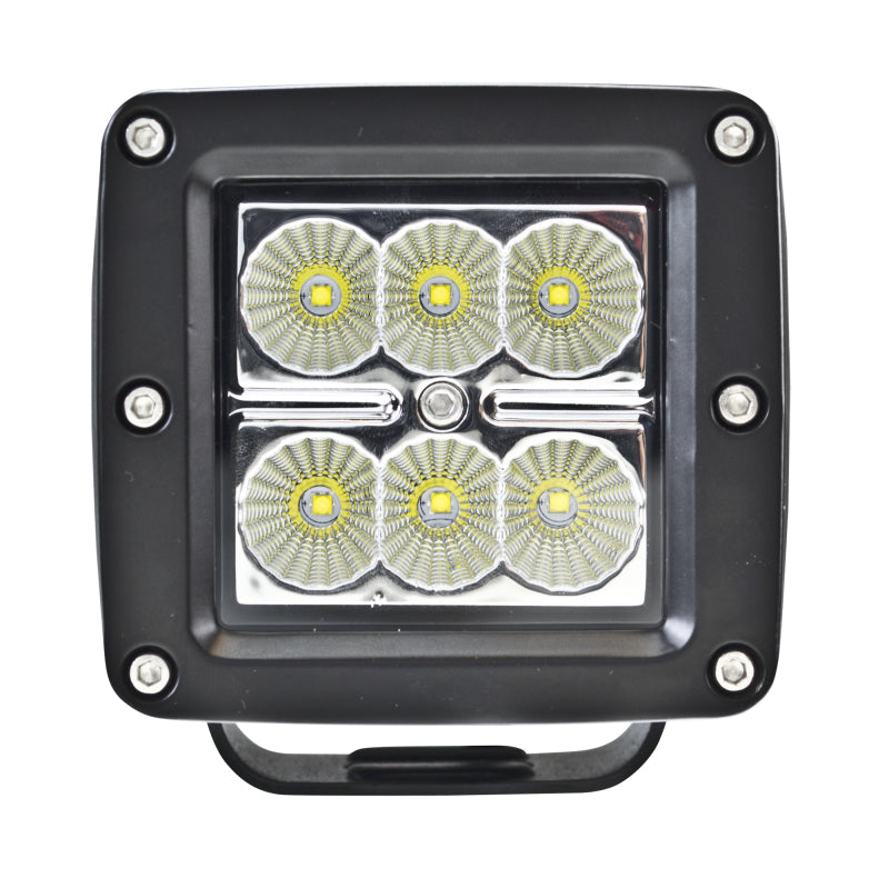 Hella Value Fit 3.1in - 18W Cube Flood Beam - LED Light 357204051 357204051 Photo - Close Up