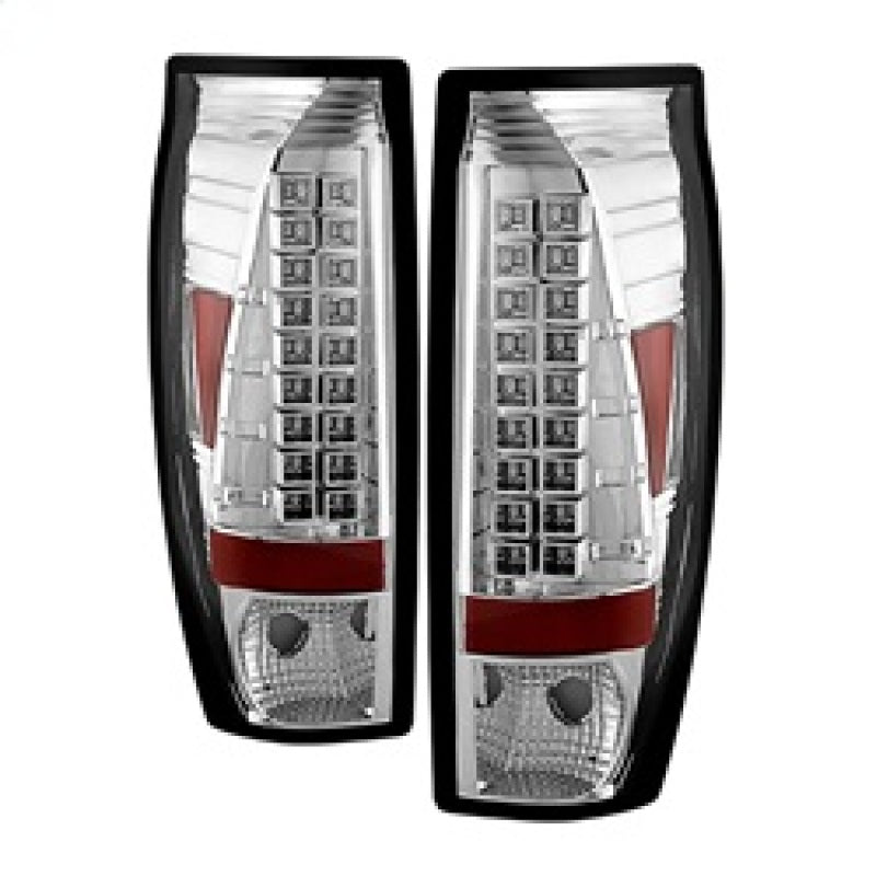 Spyder Chevy Avalanche 02-06 LED Tail Lights Chrome ALT-YD-CAV02-LED-C 5001078 5001078 Photo - Primary