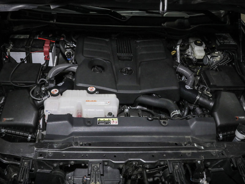 aFe Super Stock Induction System Pro 5R Media Jeep 22-23 Toyota Tundra V6-3.4L (tt) 55-10019R 55-10019R Photo - Mounted
