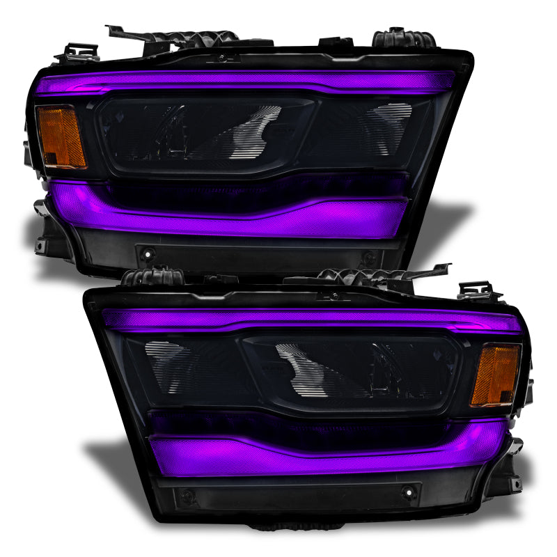 ORACLE Lighting Oracle 19-21 Dodge RAM 1500 Reflector LED Headlight DRL Upgrade Kit - ColorSHIFT w/Simple Controller 1281-504 1281-504 User 5