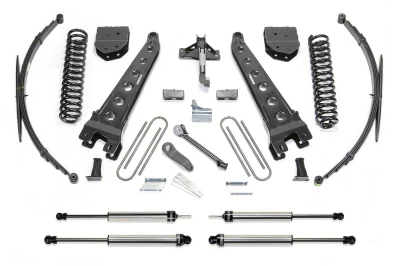 Fabtech 10" Radius Arm System W/ Dirt Logic Shocks K2046DL Photo - Primary