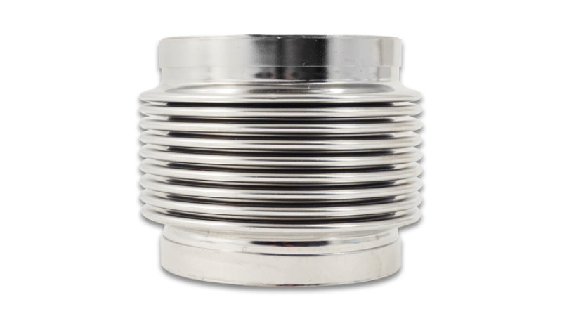 Vibrant SS Bellow Assembly w/ Solid Liner 2.5in Inlet/Outlet ID x 4in OAL Electro Polished 69724 69724 Photo - Primary