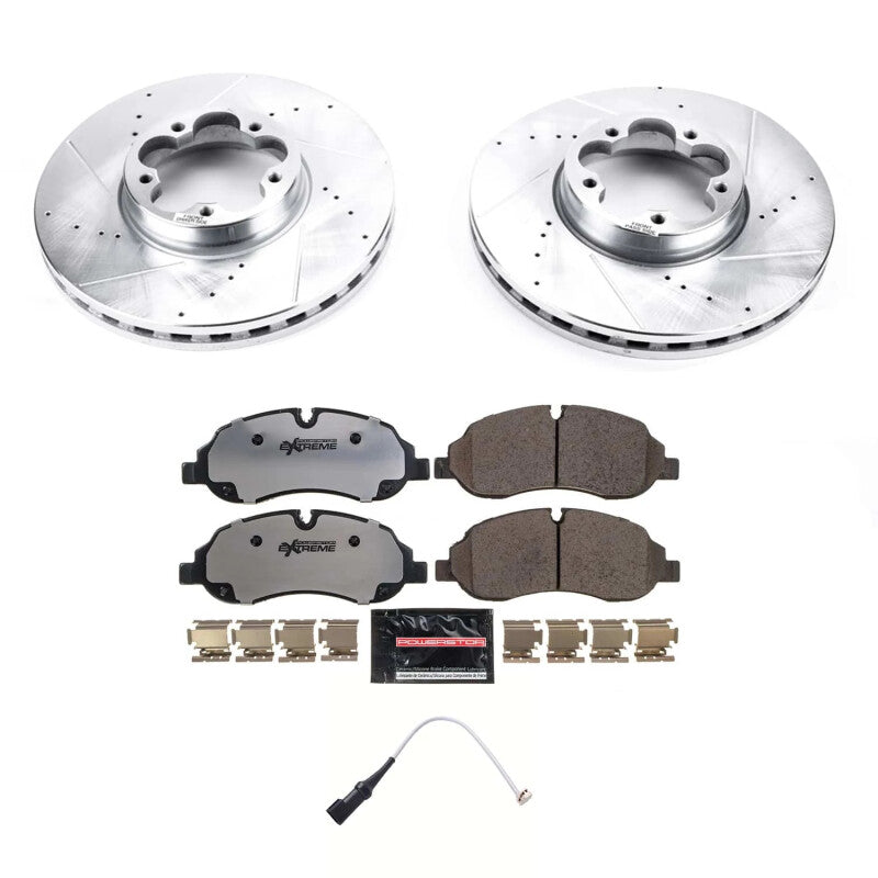 PowerStop Power Stop 20-22 Ford Transit-350 HD Front Z36 Truck & Tow Brake Kit K8979-36 K8979-36 Photo - Primary
