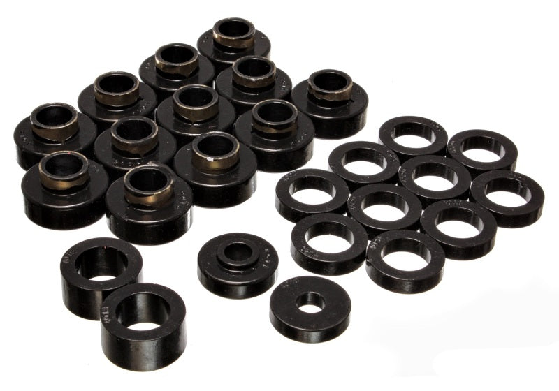 Energy Suspension Body Mount Set Black Jeep Scrambler All 1981-1985 2.4104G Photo - Primary