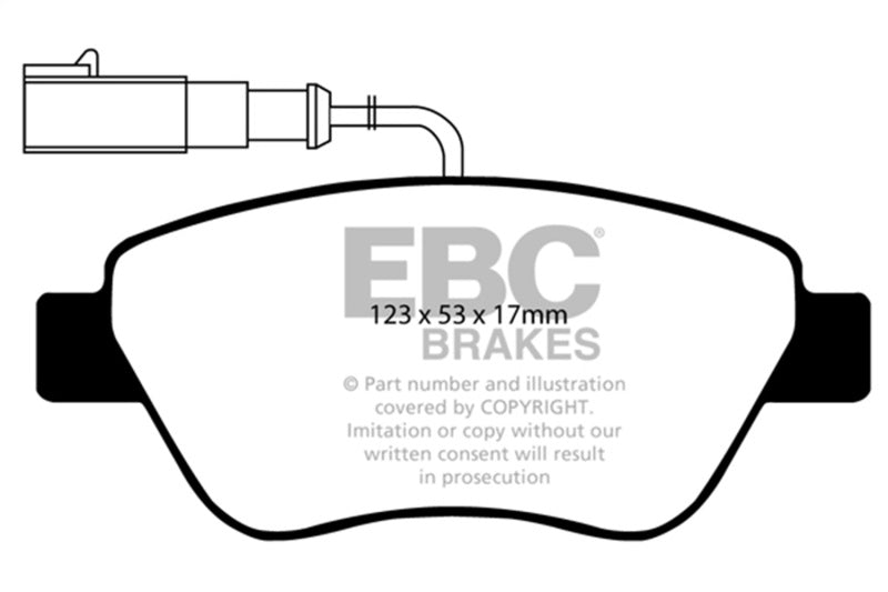 EBC Disc Brake Pad Set DP21384 Photo - Primary