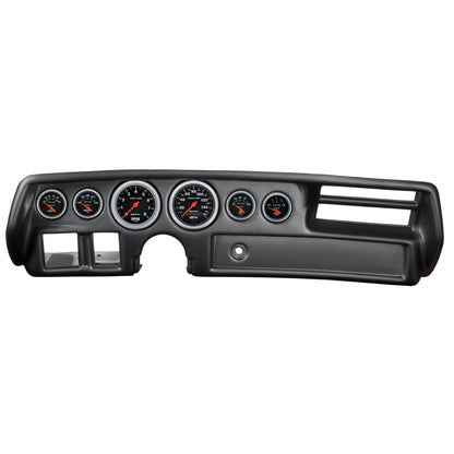 Autometer Sport-Comp 70-72 Chevelle/ El Camino/ Malibu Dash Kit 6pc Tach/ MPH/ Fuel/ Oil/ WTMP/ Volt 7026-SC 7026-SC Photo - Primary