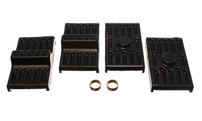 Energy Suspension Leaf Spring Bushing Set Black Chevrolet Camaro Base 1970-1981 3.6111G Photo - Primary