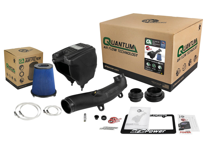 aFe Quantum Pro 5R Cold Air Intake System 18-19 Jeep Wrangler (JL) V6-3.6L 53-10017R 53-10017R Photo - Unmounted