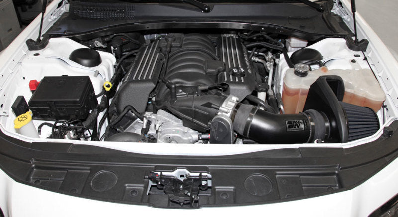 K&N Engineering Blackhawk Air Intake 11- Challenger 6.4L KNE71-2545 71-2545 Photo - Mounted