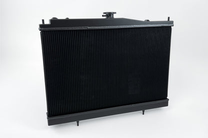 CSF Nissan R33 Skyline GT-R/GTS Full Billet Aluminum High-Performance Radiator - Black 7219B 7219B Photo - Primary
