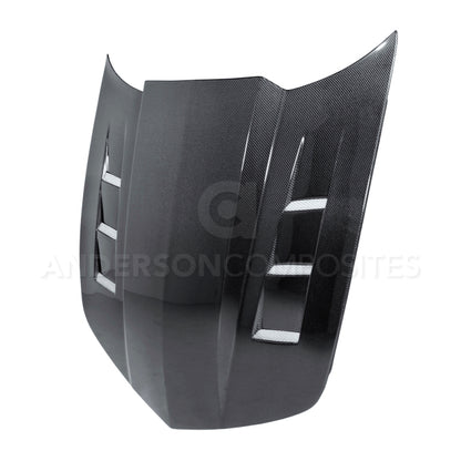 Anderson Composites 10-11 Chevy Camaro TS-style Carbon Fiber Hood AC-HD1011CHCAM-TS AC-HD1011CHCAM-TS Photo - Primary