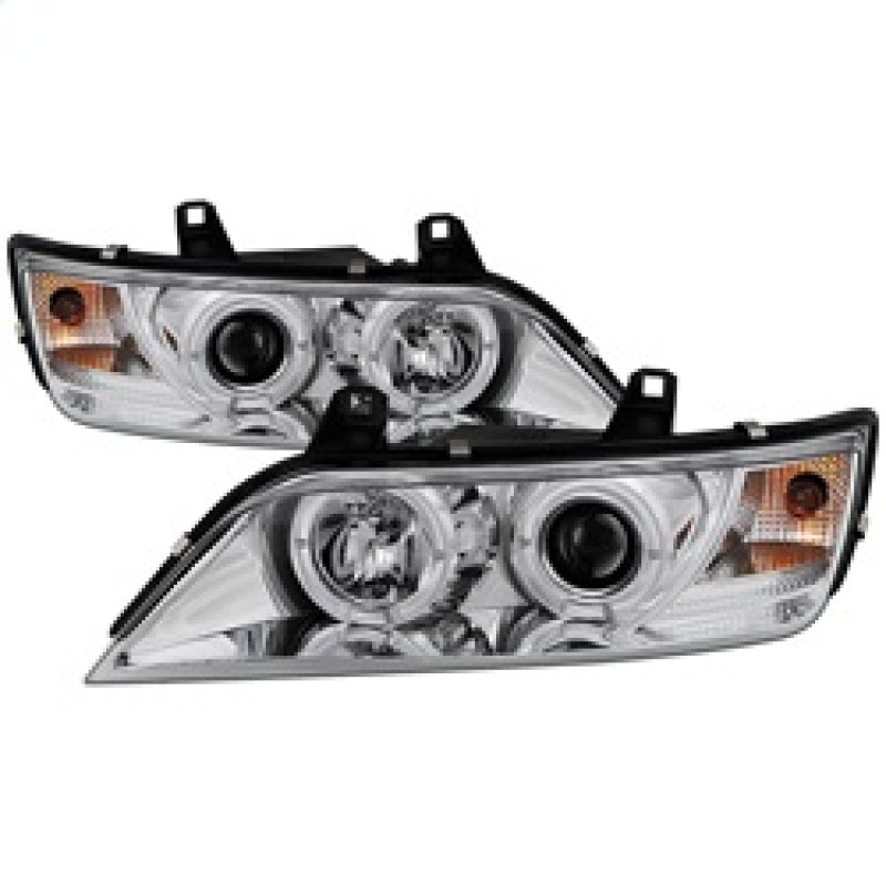 Spyder BMW Z3 96-02 Projector Headlights LED Halo Chrome High H1 Low H1 PRO-YD-BMWZ396-HL-C 5009098 5009098 Photo - Primary