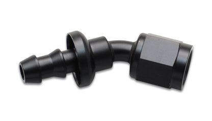 Vibrant Push-On 30 Degree Hose End Elbow Fitting; Size: -6AN 22306 Photo - Primary