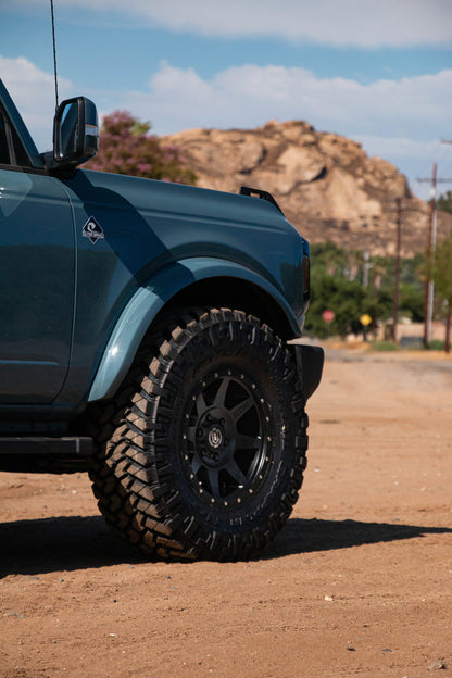 ICON Rebound 17x8.5 6x5.5 25mm Offset 5.75in BS 95.1mm Bore Satin Black Wheel 1817859057SB 1817859057SB Photo - lifestyle view
