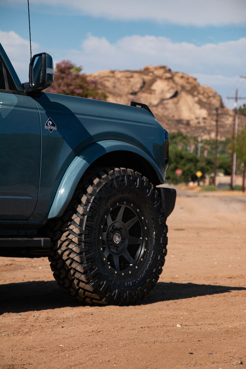 ICON Rebound 17x8.5 6x5.5 25mm Offset 5.75in BS 95.1mm Bore Satin Black Wheel 1817859057SB 1817859057SB Photo - lifestyle view