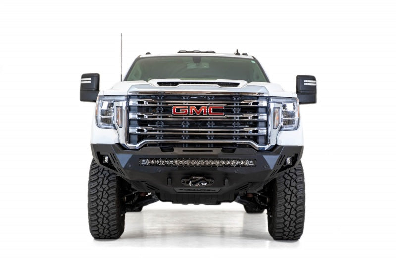 Addictive Desert Designs 2020 GMC Sierra 2500/3500 Stealth Fighter Front Bumper F461403030103 F461403030103 Photo - Mounted