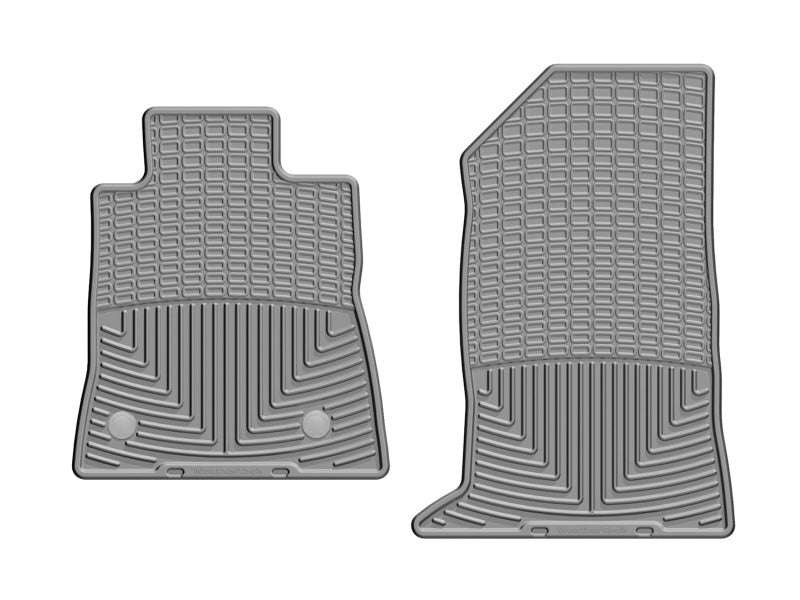 WeatherTech 2016 + Chevrolet Camaro Front Rubber Mats - Grey W437GR W437GR Photo - Primary