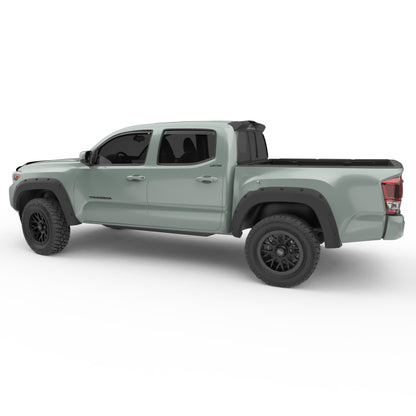 EGR 16-17 Toyota Tacoma Matte Black Truck Cab Spoiler (985089) 985089 985089 Photo - Mounted