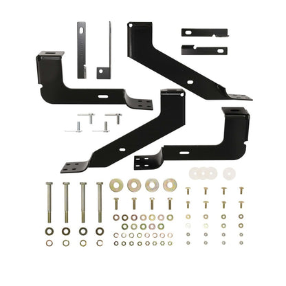 Westin 2002-2008 Dodge Ram Quad Cab 1500 Premier Oval Nerf Step Bar Mount Kit - Black 22-1015 22-1015 Photo - Primary