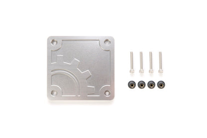 BuiltRight Industries 2020 Jeep Gladiator Bed Plug Plate Cover (Alum) - Silver 110015 110015 Photo - Primary
