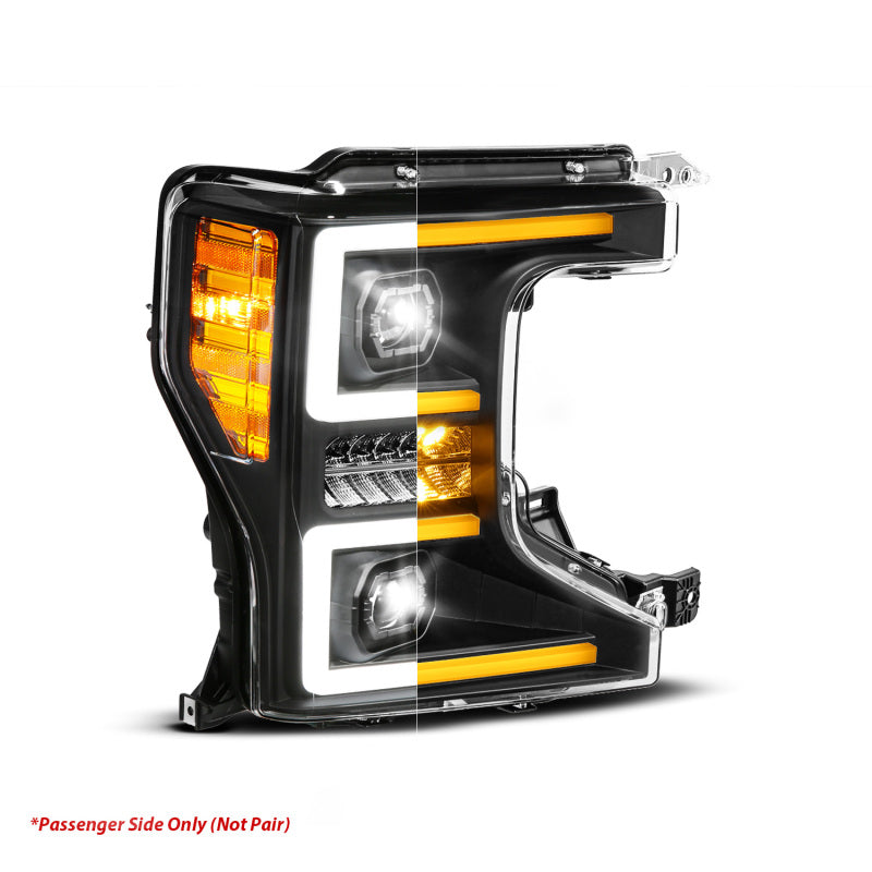 ANZO 20-22 Ford Super Duty (Halogen) Z-Series Full LED Proj Headlights SeqSig - Pass. Side ONLY 111620X-R 111620X-R User 1