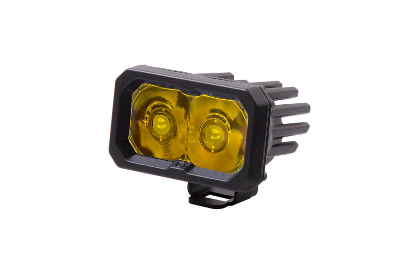 Diode Dynamics Stage Series 2 In LED Pod Sport - Yellow Spot Standard ABL Each DD6401S DD6401S Photo - Primary