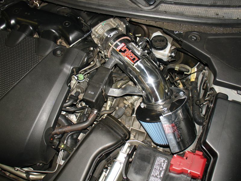 Injen 09-12 Maxima V6 3.5L Polished Short Ram Intake w/ MR Tech/Air SP1947P Photo - Mounted