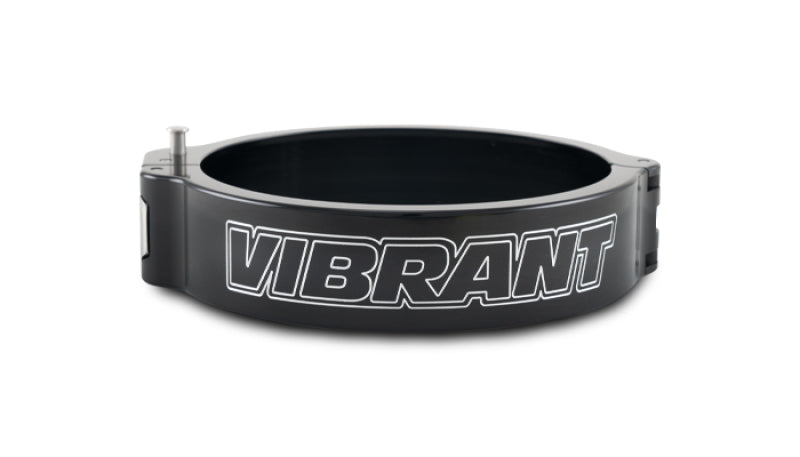Vibrant 4in O.D. Aluminized HD 2.0 Clamp - Anodized Black (Clamp Only) 32538 32538 Photo - Primary