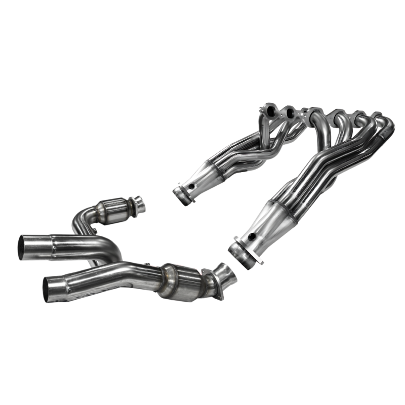 Kooks Headers Kooks 23+ Cadillac Escalade V 1-7/8in Long Tube Header & H.O. GREEN Catted Conn. Kit 2864H440 2864H440 Photo - Primary