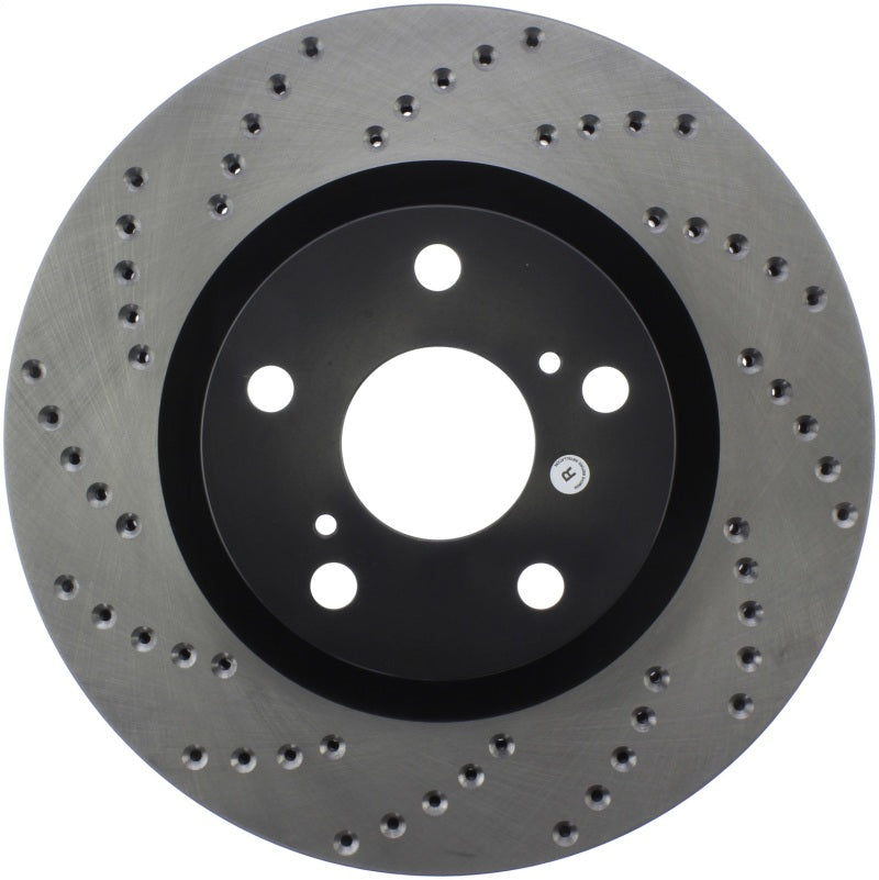 StopTech Sport Cross Drilled Brake Rotor; Front Right 128.44146R Photo - Primary