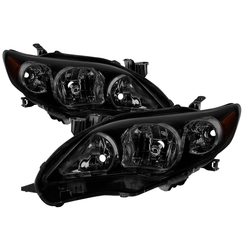 SPYDER xTune Toyota Corolla 11-13 S XRS OE Style Headlights - Black Smoke HD-JH-TCO11-AM-BSM 9937576 9937576 Photo - Primary