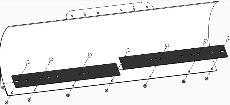 KFI 48 in. Universal Wear Bar 106248 106248 User 1