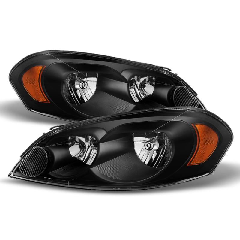 SPYDER Xtune Chevy Impala 06-13 Monte Carlo 06-07 Crystal Headlights Black HD-JH-CIM06-AM-BK 9026225 9026225 Photo - Primary