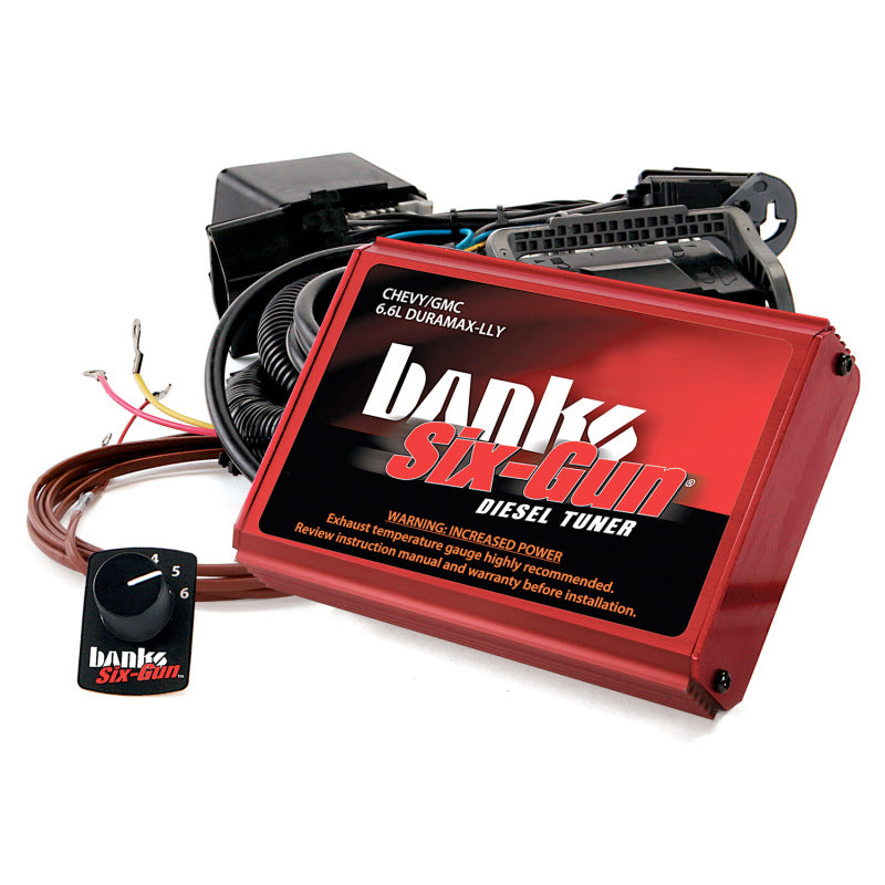 Banks Power 04-05 Chevy 6.6L LLY Six-Gun Diesel Tuner w/ Switch 0W6K1 63717 Photo - Primary