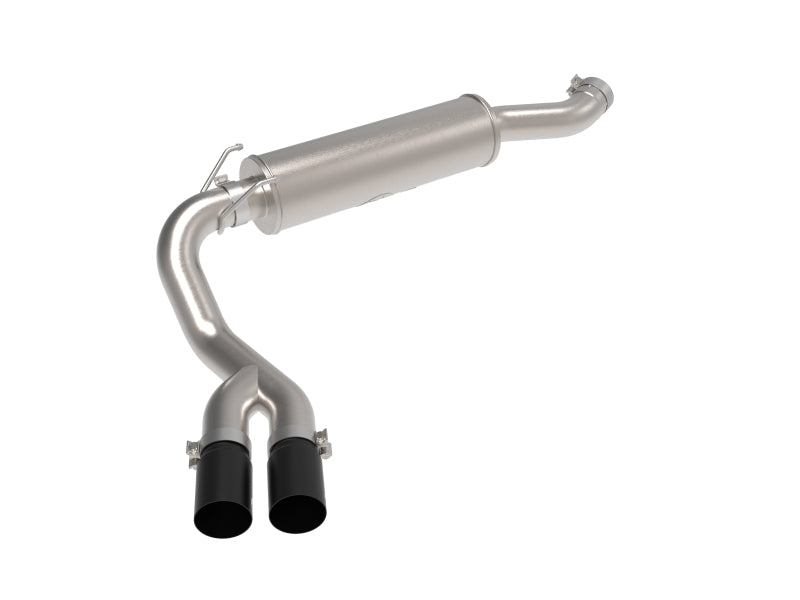 aFe POWER Rebel Series 3.5in SS Cat Back Exhaust w/Black Tips 19-21 RAM V8-6.4L Hemi 49-42082-B 49-42082-B Photo - Primary