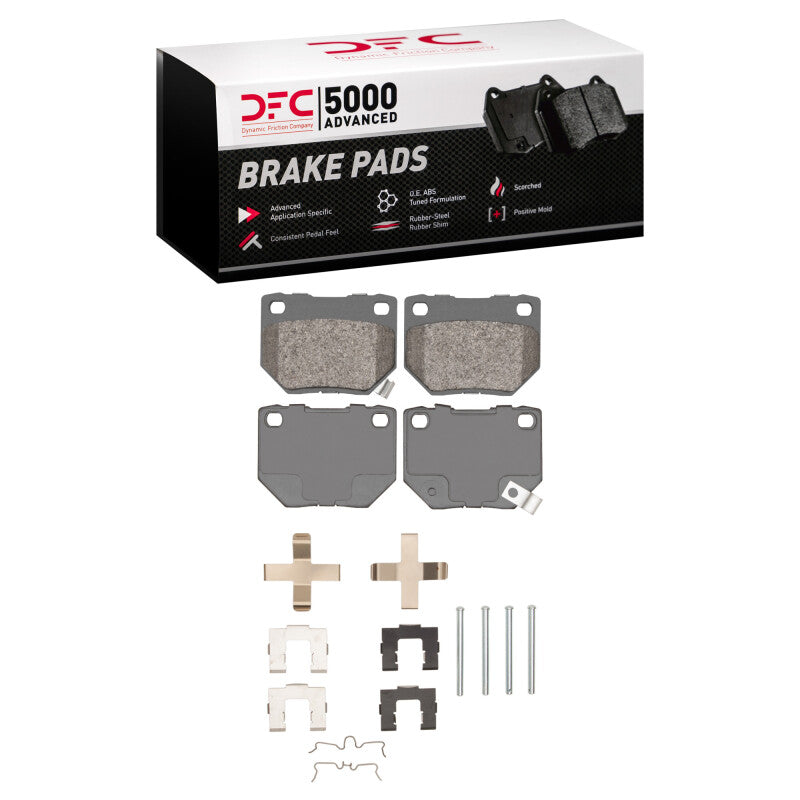 DFC DFC 5000 Advanced Semi Met Brake Pads Brakes, Rotors & Pads Brake Pads - OE main image