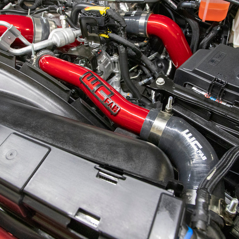 Wehrli 20-21 L5P Duramax Upper Coolant Pipe - Bengal Red WCF100541-BR WCF100541-BR User 2