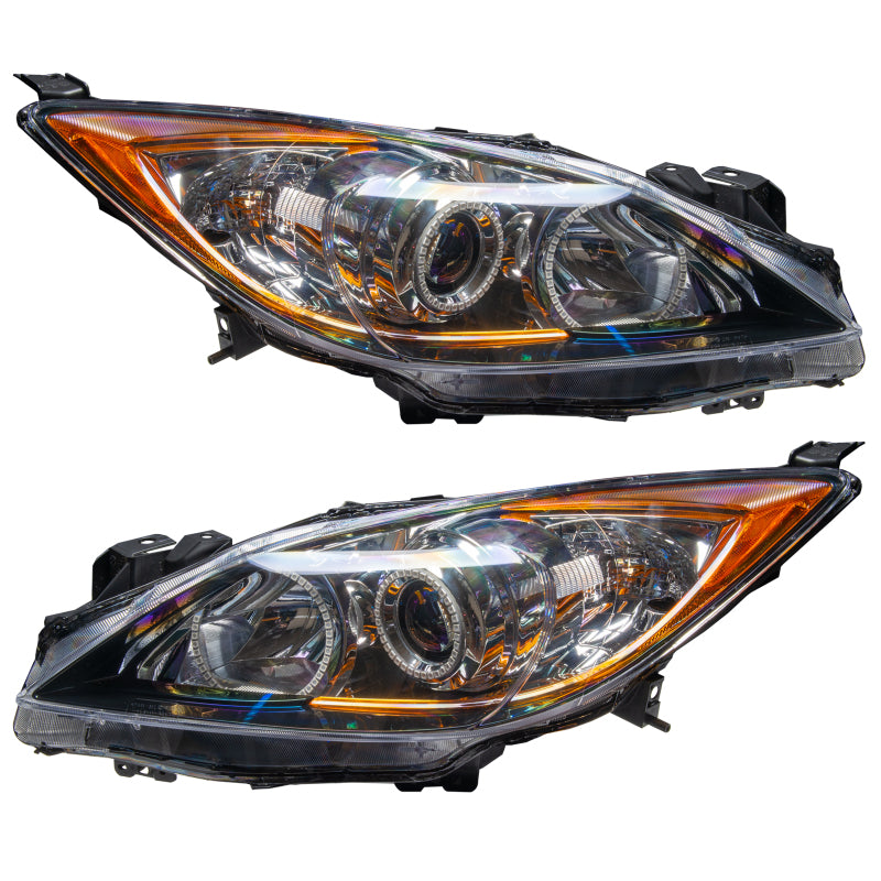 ORACLE Lighting Oracle 10-13 Mazda 3 SMD HL - Halogen - ColorSHIFT w/o Controller 7100-334 7100-334 Photo - lifestyle view